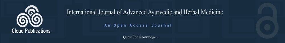 Journal of Ayurvedic and Herbal Medicine